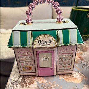 Kate Spade Sweet Shop Bag - Green, Pink, White NWOT